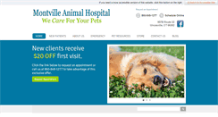 Desktop Screenshot of montvillevet.com
